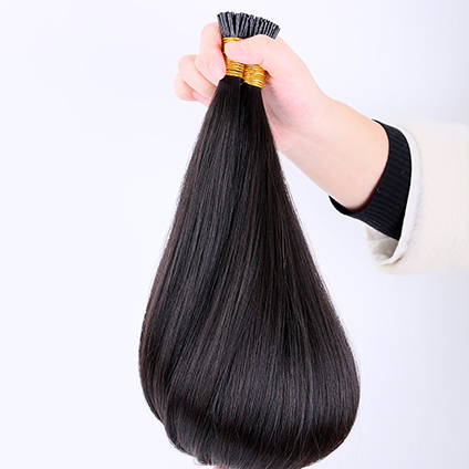 I Tip Keratin Bonded-Remy Human Hair Extensions