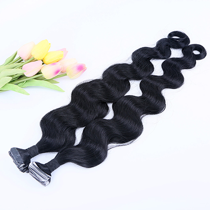 100G Body Wave Tape In Remy Human Hair Extensions