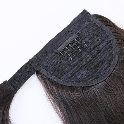 Wrap Around Human Hair Ponytail Extensions