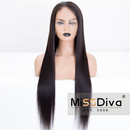 26'' Remy Hair Nature Color HD Full Lace Wigs