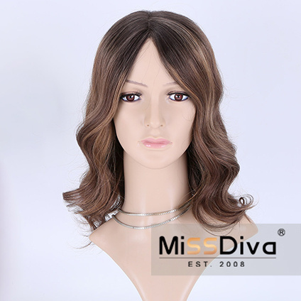 WMT08 Brazilian Virgin Hair Mono Top Wigs